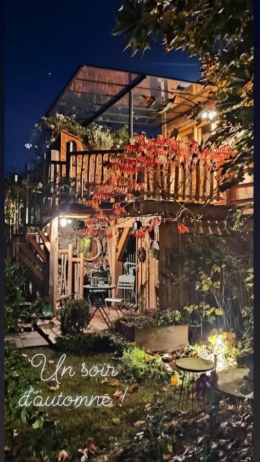 La Cabane Du Bon Chemin ,Spa Лаваль Экстерьер фото